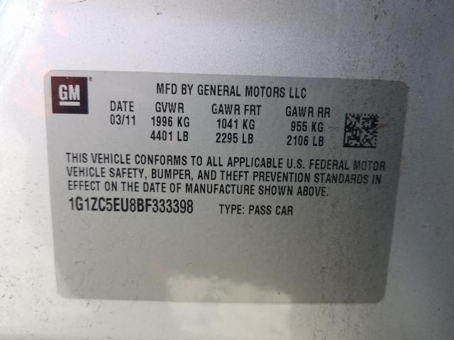 2011 CHEVROLET MALIBU 1LT