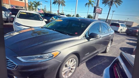 FORD FUSION HYBRID SEL 2019