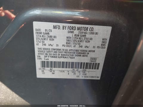 FORD MAVERICK XL 2023