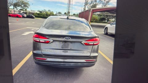 FORD FUSION HYBRID SEL 2019