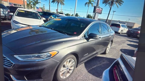 FORD FUSION HYBRID SEL 2019